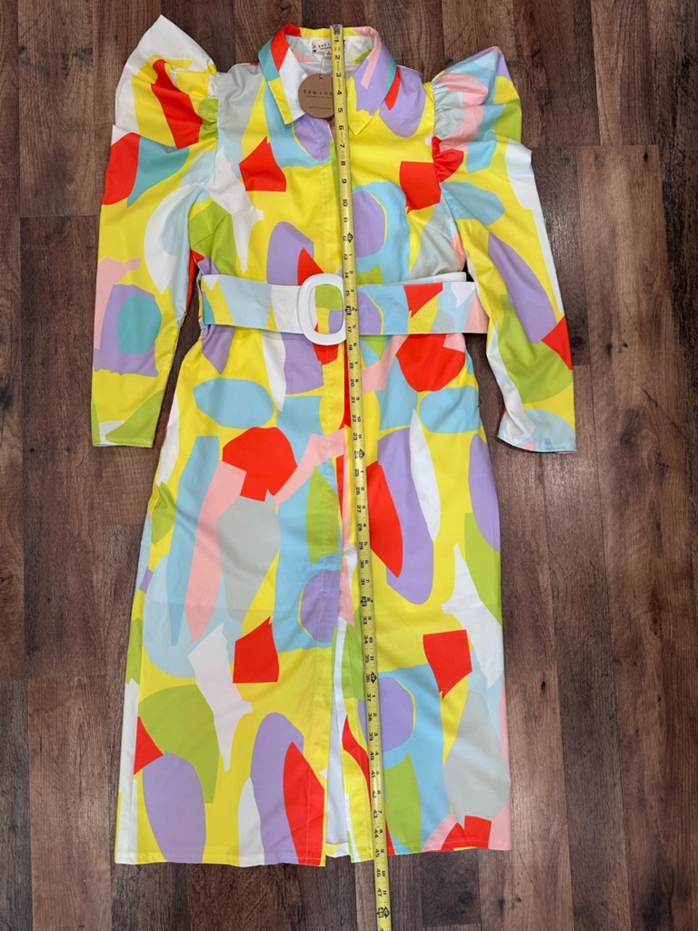 New, Tea an Cup Midi Dress